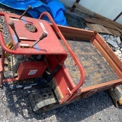 運搬車　400KG　手動ダンプ