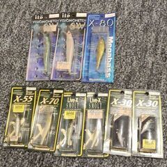 メガバス ラッキークラフト等 未開封ルアーセット 25個