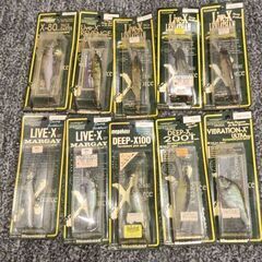 メガバス ラッキークラフト等 未開封ルアーセット 25個