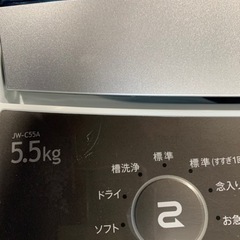 Haier 5.5kg 全自動洗濯機 JW-C55A 2019年 中古品