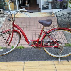 【リサイクルショップどりーむ天保山店】●91●　２６インチ自転車...