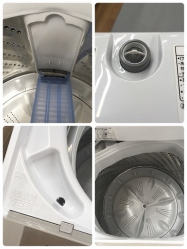 S384パナソニック 全自動洗濯機 洗濯 5kg つけおきコース搭載 シャンパン NA-F50B12-N