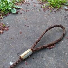 ワイヤーモッコ　未使用保管品　現状品 ワイヤーモッコ 未使用保管品 現状品