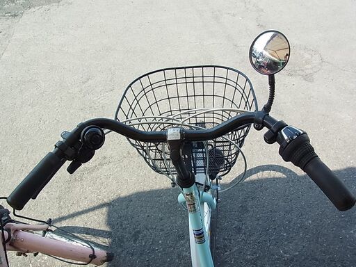 26インチ　自転車　6段切替　TAKEDA　タケダ　jrサイクル　ジュニアサイクル　 ジュニア自転車　水色 26インチ 自転車 6段切替 TAKEDA タケダ jrサイクル ジュニアサイクル