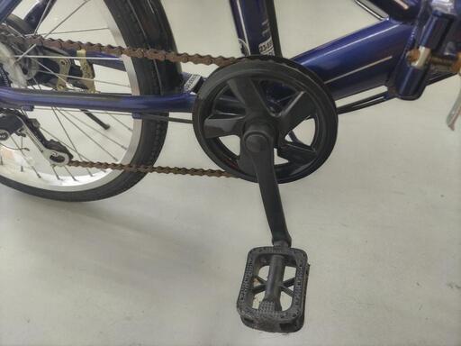 J053 折りたたみ自転車 DESERTO 6段変速 20インチ