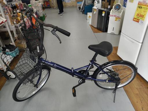 J053 折りたたみ自転車 DESERTO 6段変速 20インチ