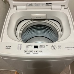 AQUA 洗濯機 型番:AQW-BK70G(FW)