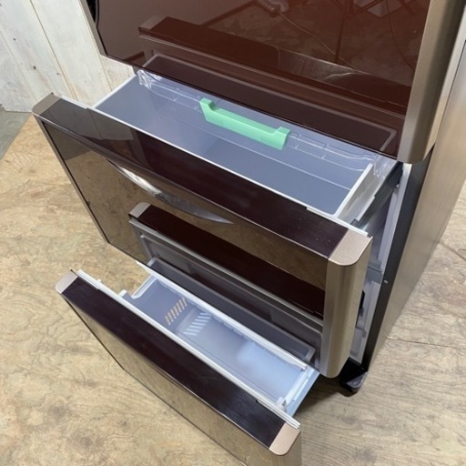 5/12 販売済IS HITACHI ノンフロン 冷凍冷蔵庫 R-S3800GV 2016年製 375L 3