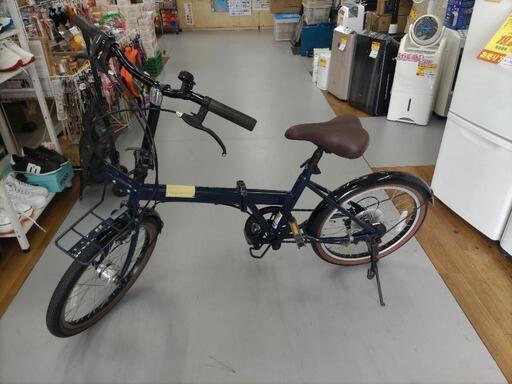 J067 折りたたみ自転車 Decoration 6段変速 LEDオート