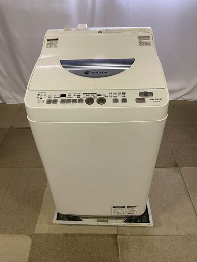 SHARP 全自動洗濯乾燥機 5.5kg 　Ag+イオン除菌 2012年製　洗濯機 ES-TG55L