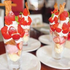 まるっとイチゴぱふぇがまもなく終了です🍓