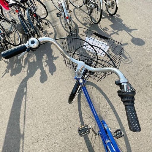 AEGIS シティーサイクル 26インチ ブルー 青☆自転車 ママチャリ 切替