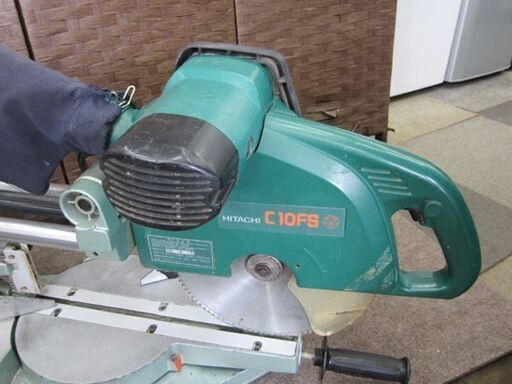 日立工機 255mm 卓上スライド丸のこ C10FS 100V 50/60Hz 木工用 丸