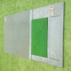 本格派！ゴルフ練習用マット　ストロングコンビセット