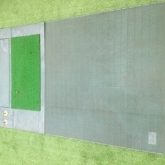 本格派！ゴルフ練習用マット　ストロングコンビセット