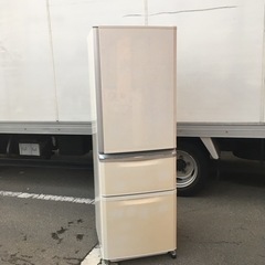 S334三菱電機 MITSUBISHI ELECTRIC MR-C37W [冷蔵庫（370L・右開き）