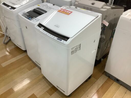 １２ヶ月保証　HITACHI　縦型洗濯乾燥機　【トレファク岸和田店】