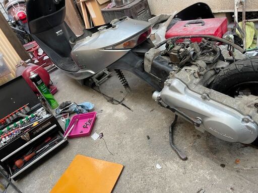 豊田市 HONDA Dio AF68 カーボン修理済み 保証付き