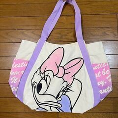 【中古品】ディズニー　デイジー　トートバッグ