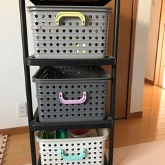 3段　収納　　決まりました！