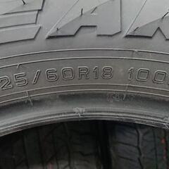【値下げ】★納車外し品★ ファルケン WILDPEAK A/T TRAIL 01A 225/60R18 RAV4 オフロードパッケージ タイヤ 4本セット 2021年製