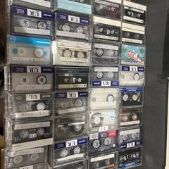 【ネット決済・配送可】カセットテープまとめ売り309個