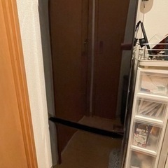 三菱　冷蔵庫【MR-P15Z-B】一人暮らし用　ブラック