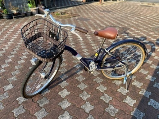 良品　子供　自転車　22インチ　LEDオート