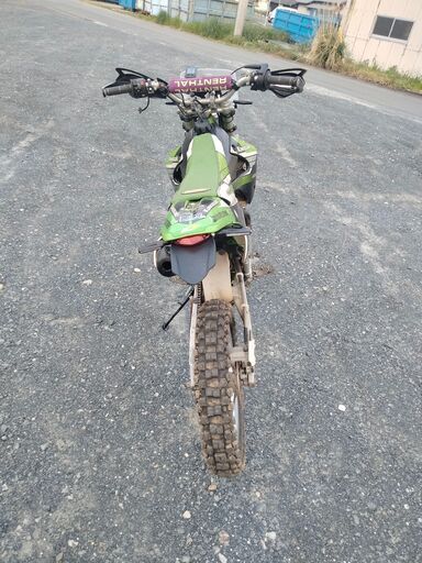 カワサキ KX-85II ラージ 公道仕様 書類付 充電回路完備 サイドスタンド 新品バッテリー リアショックOH済 EG予備部品 CR YZ CRF TTR KX カワサキ KX-85II ラージ 公道仕様 書類付 充電回路完備