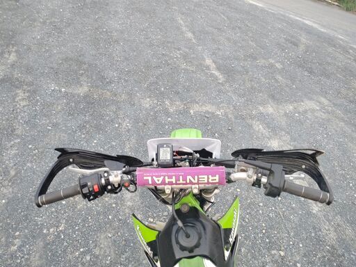 カワサキ KX-85II ラージ 公道仕様 書類付 充電回路完備 サイドスタンド 新品バッテリー リアショックOH済 EG予備部品 CR YZ CRF TTR KX カワサキ KX-85II ラージ 公道仕様 書類付 充電回路完備