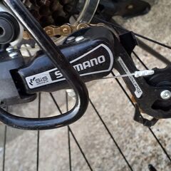 クロスバイク  700C 7段変速 アルミフレーム 引き取り限定