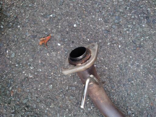 フィットGK5 中間ストレートパイプ センターマフラー