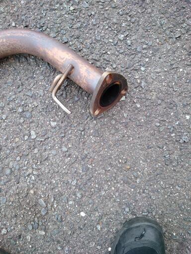 フィットGK5 中間ストレートパイプ センターマフラー