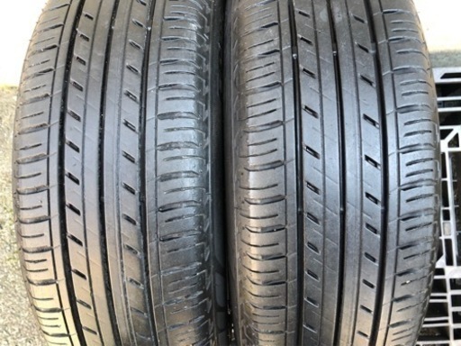 フィット純正 185/60R15 ブリヂストン 夏タイヤホイールセット 4本 溝 
