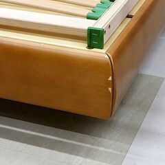 札幌市/清田区 arflex/アルフレックス シングルベッドフレーム POPPY/ポピー 床板(flou)・ウッドスプリング(Sembella)付