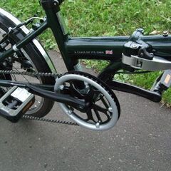 ROVER☆20インチ折りたたみ自転車☆緑☆AL-FDB207☆