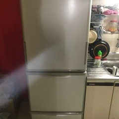 冷蔵庫 シャープ SJ-W351D-S