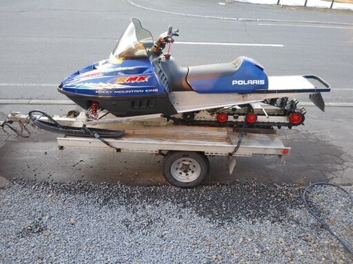 商談中【ネット決済】スノーモービル　2002ポラリスRMK550改　トレーラー付き