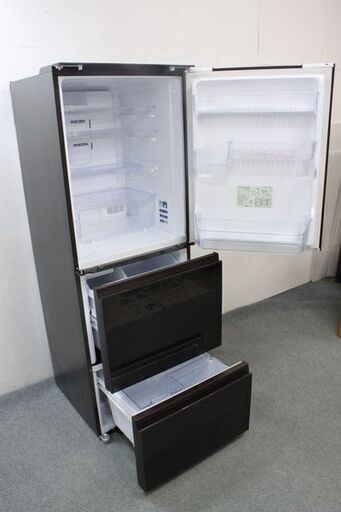 シャープ どっちもドア冷凍冷蔵庫 350L プラズマクラスター SJ-GW35G