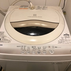 TOSHIBA 5kg洗濯機