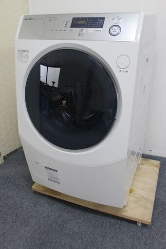 シャープ ドラム式洗濯乾燥機 洗濯10kg 乾燥6kgES-H10D-WL 2020年製 洗濯機 中古 店頭引取歓迎 R5730)