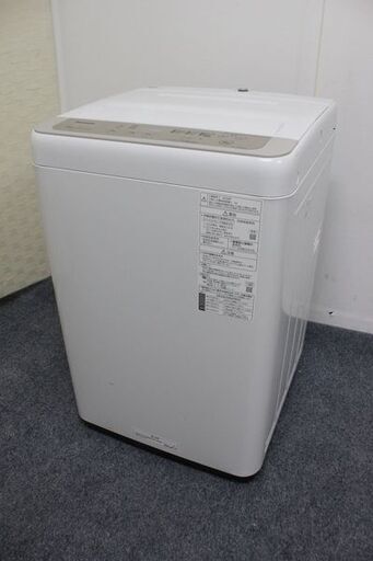 パナソニック Panasonic 全自動洗濯機　NA-F50B13-N ビッグウェーブ洗浄 　5kg 2020年製   中古家電 店頭引取歓迎 R5757)