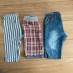 ハーフパンツ　サイズ100  3点セット