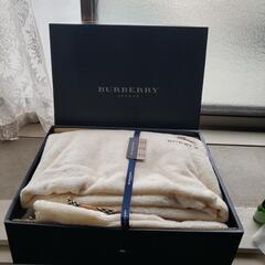 BURBERRY　コットンボアシーツ