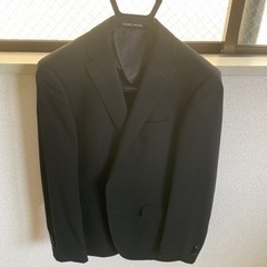 【ネット決済・配送可】喪服礼服にも使える　黒スーツ上下　未使用