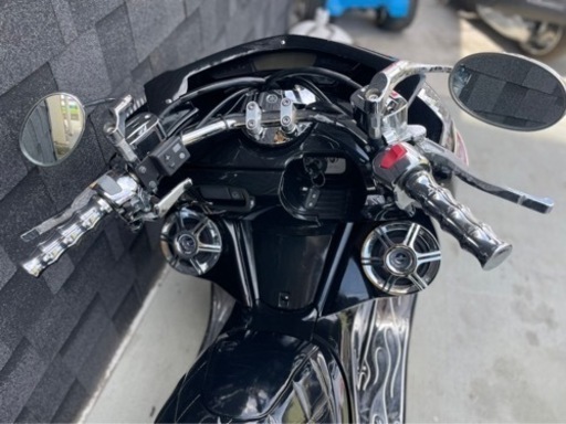 オールブラックカスタム‼︎ 【YAMAHA マグザム SG21J】スピーカー付き‼︎