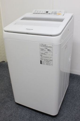 パナソニック Panasonic 縦型全自動洗濯機　NA-FA70H6-W 泡洗浄　 7kg　ホワイト 2019年製 中古家電 店頭引取歓迎 R5762)
