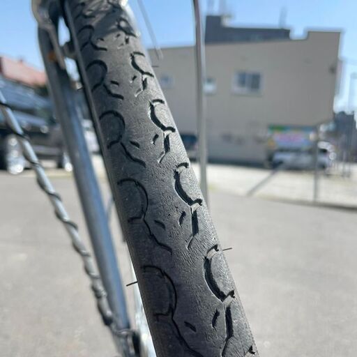 ROAD MARK クロスバイク 700×32C メタリック 7変速 切替☆自転車