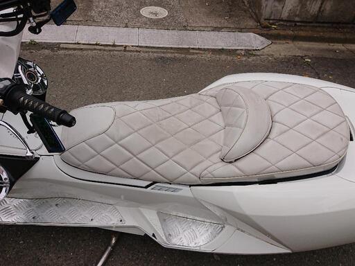 売約済】ヤマハ マグザム 白カスタム