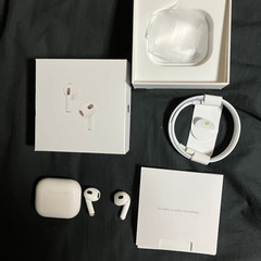 【ネット決済・配送可】airpods 3 ほぼ未使用　美品